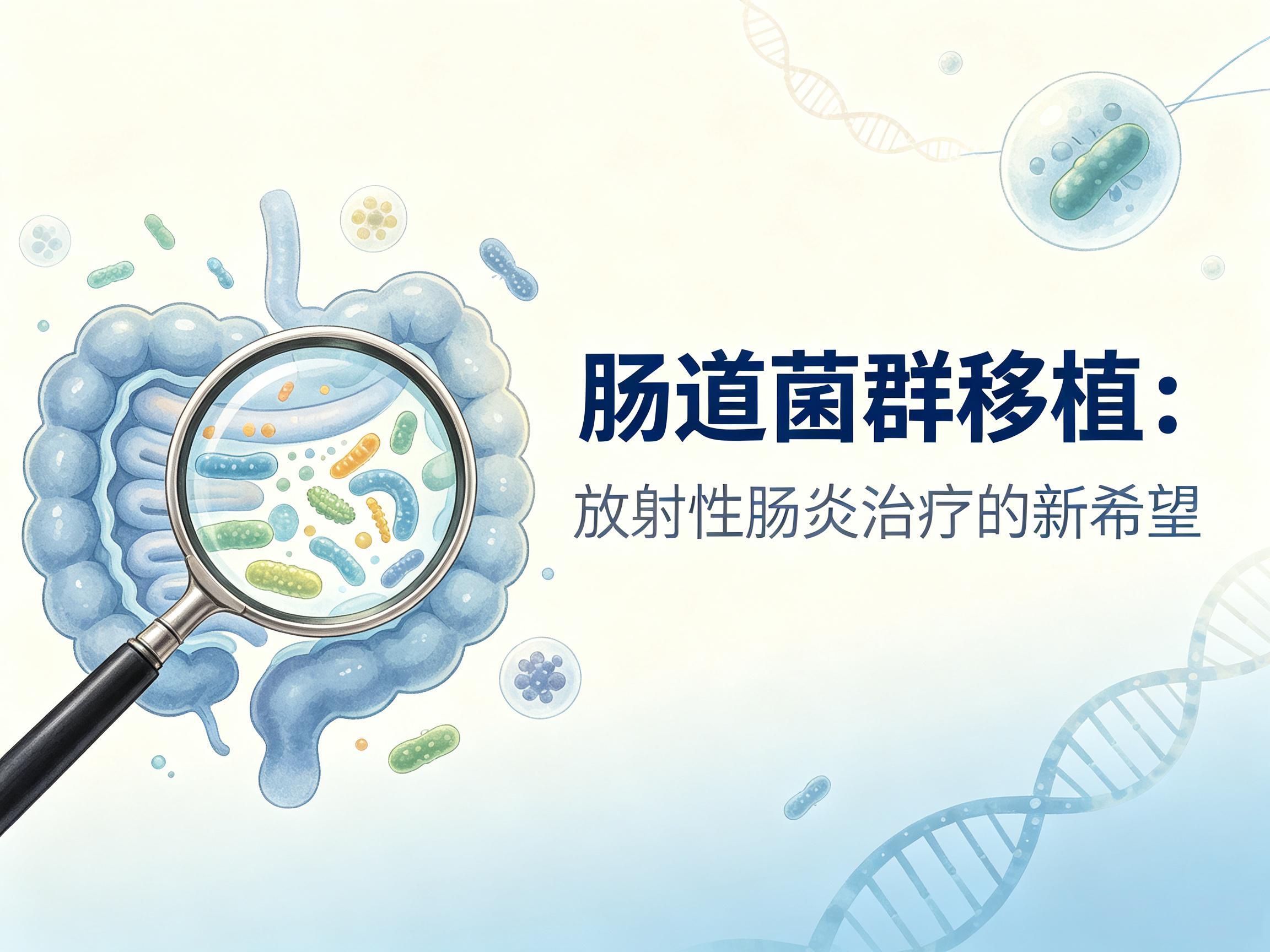 景德镇市|第3期 肠道菌群移植：放射性肠炎治疗的新希望